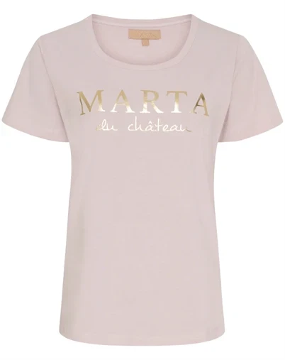 Marta du Chateau - MDCJeanette t-Shirt - Old Rose